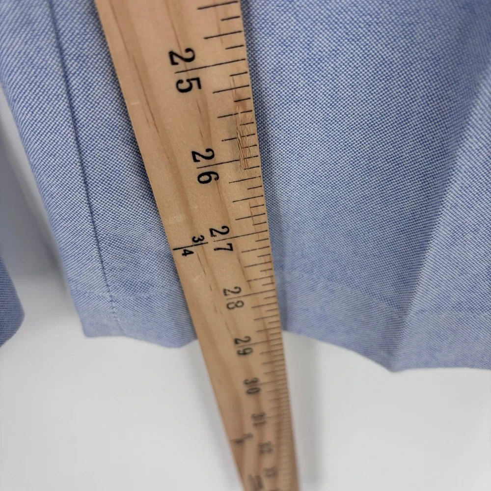 Polo Ralph Lauren Oxford Pants Mens 32x29 (Tag 33x30) Blue Preston Fit Preppy